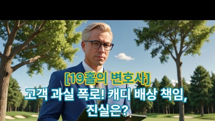 [교육 영상] 19홀의 변호사, 캐디의 부당한 책임 전가를 막는 법률 가이드,Hướng dẫn pháp lý cho caddies